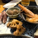 HIYACHU BAR 群青 - 本日の前菜10種盛り（他9種）