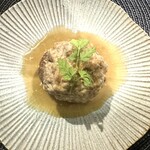 HIYACHU BAR 群青 - しいたけの肉詰め