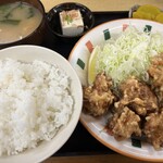なかよし - から揚げ定食