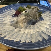 博多料亭 稚加榮 - 活きイカ1kg（これが2皿きましたw）