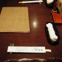 五代目 野田岩 麻布飯倉本店 - テーブルセッティング