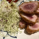 梅家 - ヒレカツ、サクサクで肉が柔らかい！
