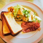 ジョイフル - 料理写真:ベーコンモーニング ¥328 (ドリンクバー付)