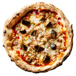 ピザレボ - 
茄子とベーコンのアラビアータ