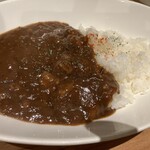 梅家 - 牛すじカレー、これは美味い！