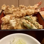 そば処 たみと - 天重セット・天重