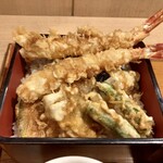 そば処 たみと - 天重セット・天重