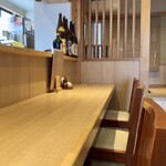 そば処 たみと - カウンター席