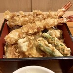 そば処 たみと - 天重セット・天重