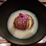 焼鳥 ひら野 - 栗の摺り流し