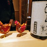 焼鳥 ひら野 - 純米大吟醸「天賦」ひら野ラベル