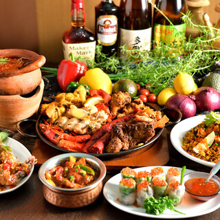 8種類から選べる豊富なコースをご用意！