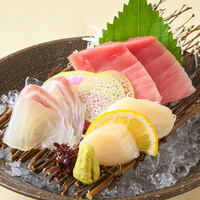 刺身三種盛り合わせ