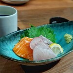 岩国縁家 - ■ 刺身の三種盛 (小)