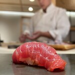 すし いなせ - 赤身の漬け