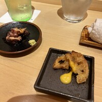 浅草橋 鮨 うらおにかい - 煮蛸、てんこん