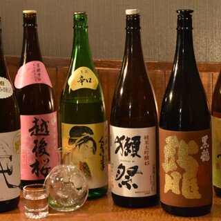 日本酒好き必見。希少な逸品まで揃う豊富なラインナップ
