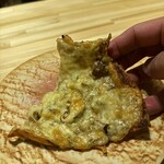 壱面 - 松茸のピザ