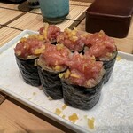 すし匠 - トロたく細巻