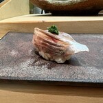 すし匠 - 鯵のにぎり