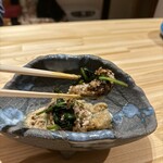 壱面 - ふぐと和牛ヒレ肉のハンバーグ