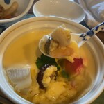 白金台所 茶わんむし 下釜 - 具だくさんです^^