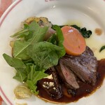 エシャロット - 牛　カイノミステーキ200㌘  (+600円)