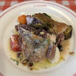 エシャロット - 若鶏の黒米詰めロースト