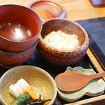 旬菜料理 栢の森 - 〆のご飯