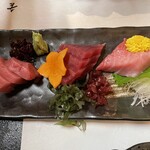 はた善 - マグロ刺身盛り