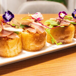 Ciel de mer - カツオのスモークカナッペ