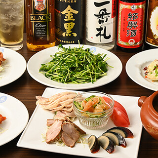 中華料理を心ゆくまで味わい尽くす、お得な食べ飲み放題コース♪