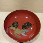 焼鳥 ひら野 - 蓋も何気に可愛かったり