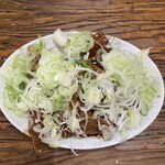 いづみ亭 - レバタレ+ネギ増し