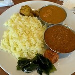 ニルワナム - マトンとチキンのカレー