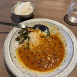 ワインとスパイス小料理 Dal Mellow - 追加ご飯スタンバイ
