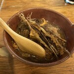 かもん亭 - 土佐あかうしのスジ煮込みです☆　2024-1023訪問