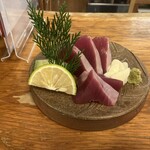 かもん亭 - かつおの刺身です☆ 2024-1023訪問