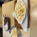 泉 - 火傷しそうな位熱々のマカロニグラタン