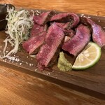 かもん亭 - 土佐あかうしのわら焼きです☆　2024-1023訪問