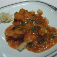 潮夢来 - 揚げハタのチリソースあんかけ