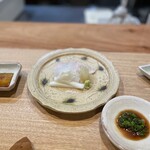 貴ぶ - オオモンハタの身が透き通る