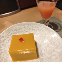 月。 - お通し、食前酒