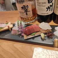 月。 - 五島列島産直鮮魚 刺身盛り合わせ