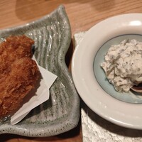 月。 - 広島県産 牡蠣のフライ タルタルソース