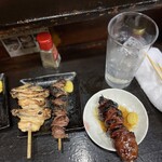 とり庄 - 手羽先→砂肝→レバー