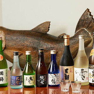 北海道の地酒やワインを多彩にラインナップ◆好みの一杯をどうぞ