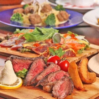 当店自慢肉料理が食べ放題に♪