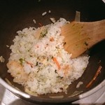 船山温泉 - 筍の釜飯