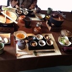 船山温泉 - 朝食風景